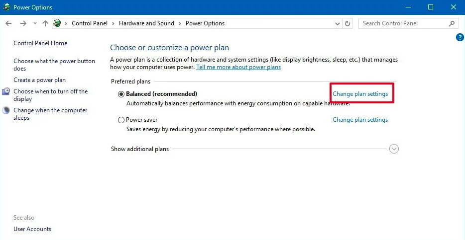 Change USB Power Management Settings