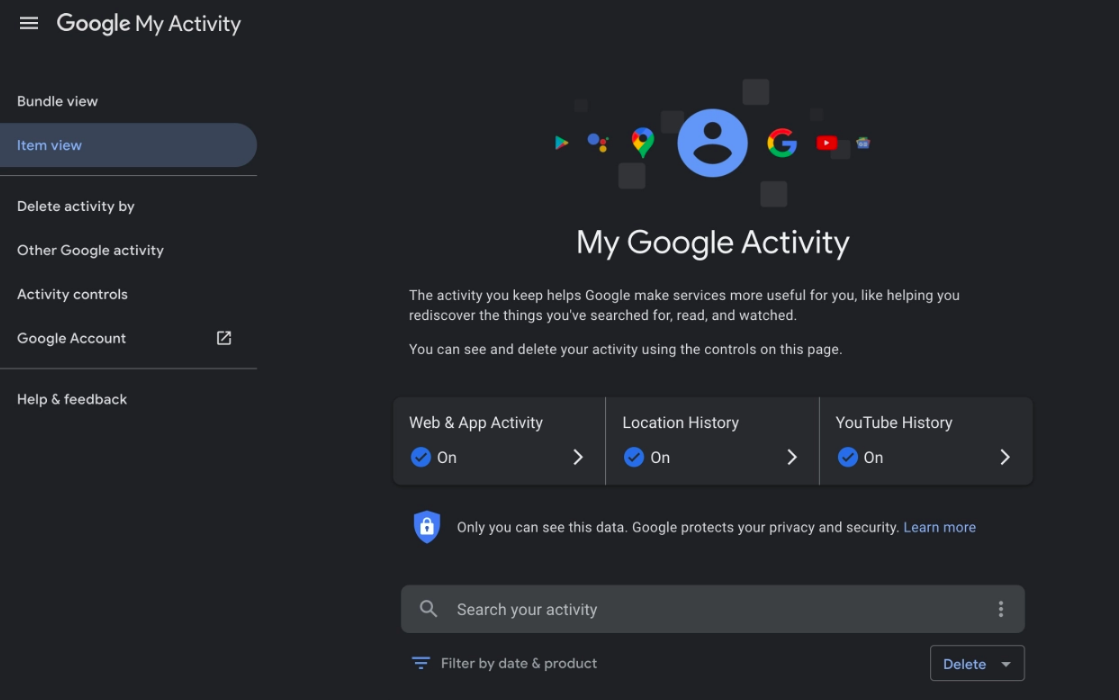 Google My Activity