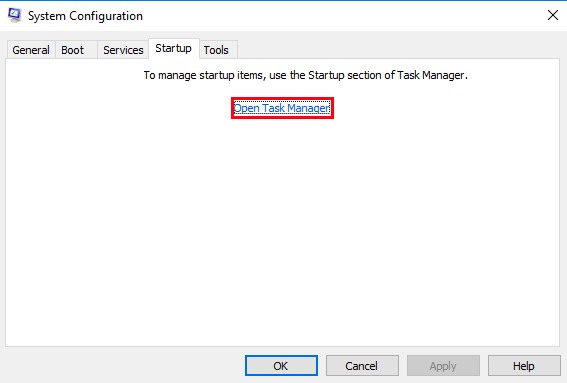 Open Task Manager