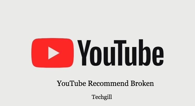 youtube recommended broken