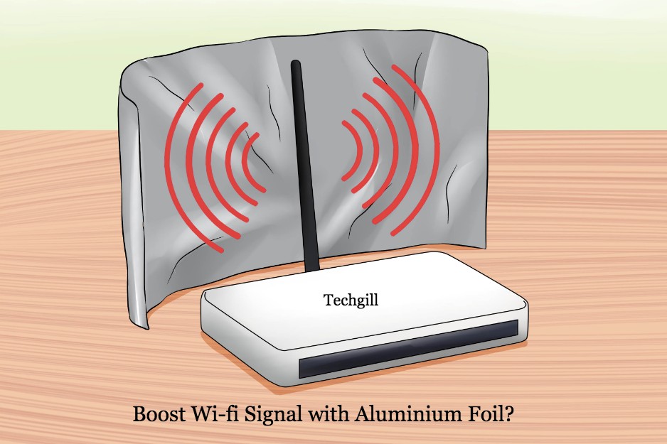 how to boost wifi signal with aluminum foil